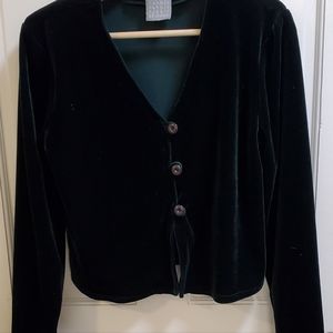 Rabbit rabbit rabbit designs emerald green button down long sleeve shirt